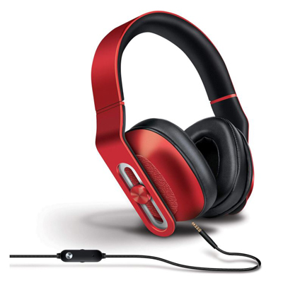 ISOUND<sup>&reg;</sup> HM-330 Headphones - Wired headphones with mic and volume control. 40mm drivers for deep bass and crisp highs with extra padding and adjustable ear cushions for comfort. Compatible with cell phones and other popular media devices.